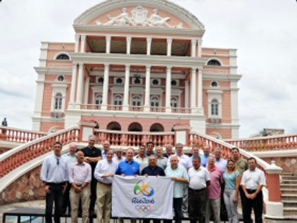 CERIMÔNIA EM MANAUS CELEBRA 2000 DIAS PARA RIO 2016
