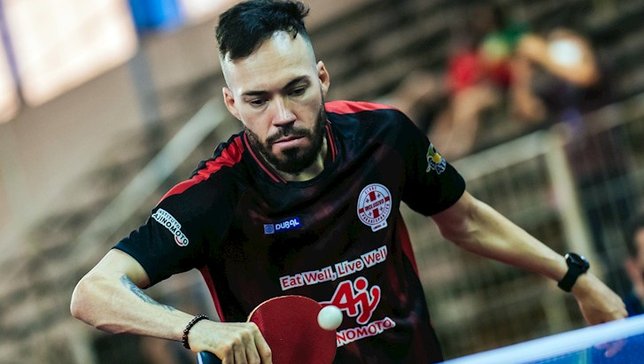 Felipe Oliveira brilhou em Uberlândia. Foto: Miria
