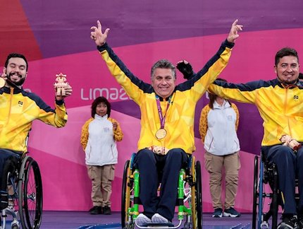 Resenha TMB recebe trio de craques medalhistas paralímpicos e parapan-americanos