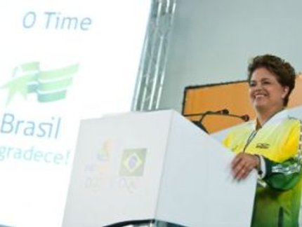 COB E RIO 2016 PARABENIZAM A PRESIDENTA DILMA ROUSSEFF
