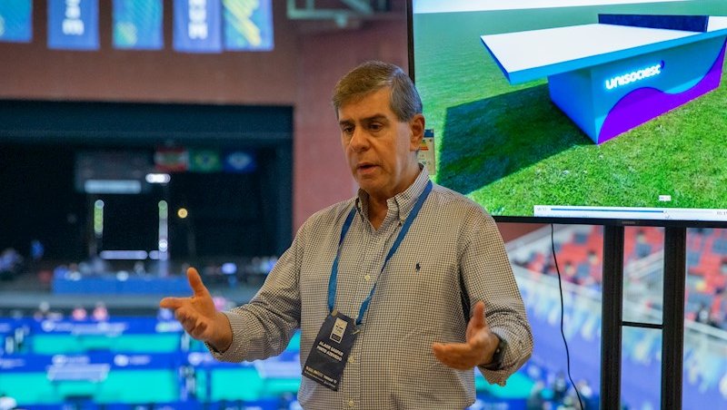 Alaor Azevedo foi eleito vice-presidente da ITTF e