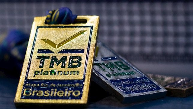 Medalhas do TMB Platinum - Campeonato Brasileiro d