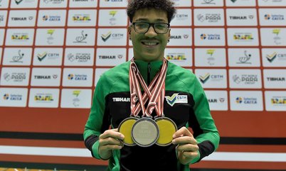 Cadu Moraes é nº1 no ranking internacional individual de duplas mistas na Classe 5