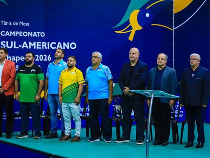 Sul-Americano Sub-15 e Sub-19 reúne autoridades em abertura em Chapecó