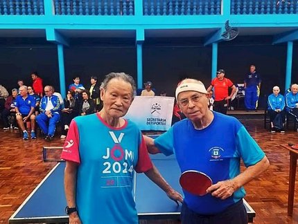 Tênis de Mesa de Limeira Estreia nos Jogos da Melhor Idade da Fase Final Estadual em Itatiba SP