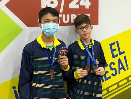 Brasileiros conquistam duas medalhas no individual e uma na dupla masculina do Pan-Americano Sub-11 e Sub-13