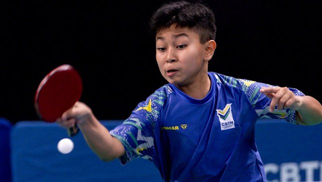 Vitor Kenzo Thiofilo em ação - Foto: Miriam Jeske/