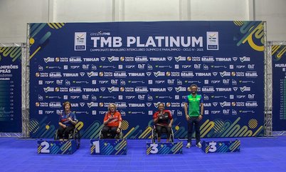 Maria Passos garante liderança e fica com a medalha de ouro da classe 5 feminina em disputa de fase única