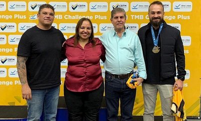 Alaor Azevedo comparece ao TMB Challenge Plus no Rio e elogia administração da presidente Rosiane Viana