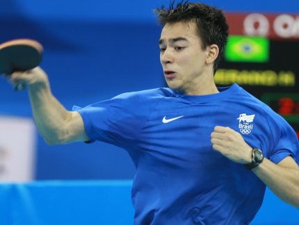 Atletas brasileiros se preparam para a disputa do ITTF Finals