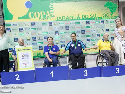 Disputas paralímpicas marcam o terceiro dia da Copa Brasil de Tênis de Mesa