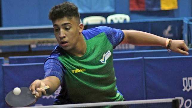Abimael Araújo passou de fase no sub-15 masculino.