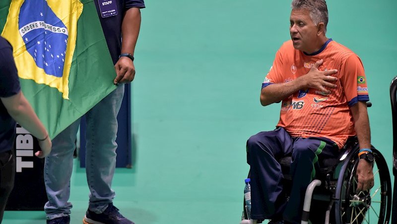 Iranildo Espíndola não perdeu um set sequer na cam