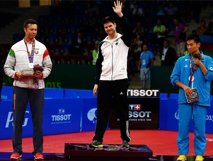 LÁ FORA: Dimitrij Ovtcharov e Li Jiao vencem Jogos Europeus e se garantem no Rio 2016