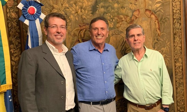 Hugo Mósca, Josier Vilar e Alaor Azevedo participa