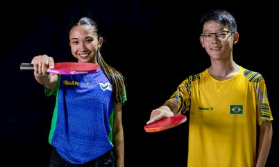 Ouro e prata: duplas mistas brasileiras decidem e fazem a festa no Campeonato Pan-Americano Sub-19