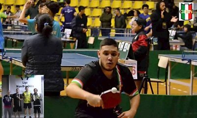 Henrique Rodrigues do Gran é Prata na 7ª Liga Nipo Brasileira de Tênis de Mesa em São Bernardo do Campo