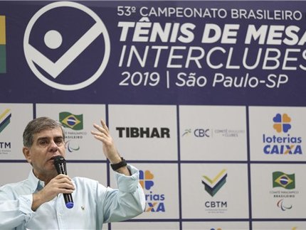 “É o maior evento de tênis de mesa da história das Américas”, diz presidente da CBTM na abertura do 53° Campeonato Brasileiro