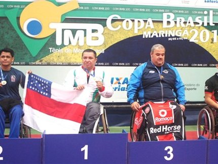 Manauara James Soares é campeão da Classe 5 na Copa Brasil Maringá