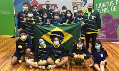 Duplas mistas conquistam mais dois bronzes para o Brasil no Pan-Americano Sub-11 e Sub-13