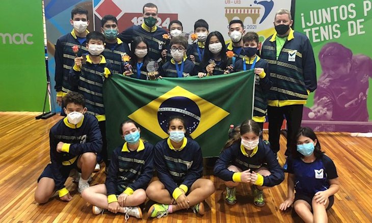 Garotada brasileira segue conquistando medalhas em