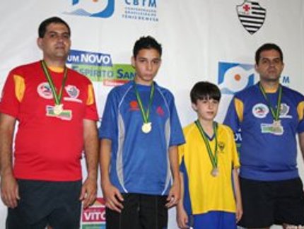 NOVATOS COMEMORAM PRIMEIRO PÓDIO EM NÍVEL NACIONAL