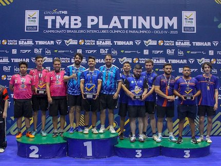 Esporte Jundiaí/SP bate Praia Grande e fica com o título do Absoluto C masculino de Equipes de Clubes do TMB Platinum - Campeonato Brasileiro