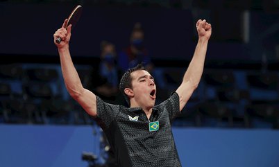 Hugo Calderano representará o Brasil no WTT Contender Durban, na África do Sul