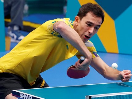 Após bater Liang Jingkun, Hugo Calderano se despede do WTT Champions Chongqing na semifinal contra Fan Zhendong