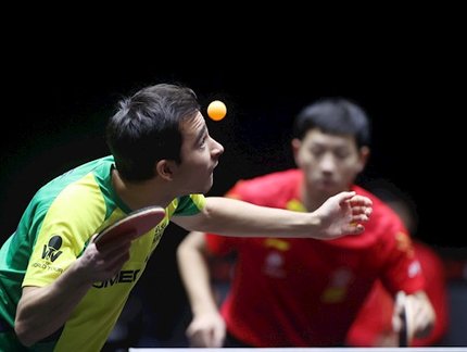 Hugo Calderano vê desempenho positivo em jornada de cinco semanas na China