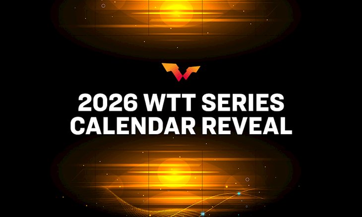 Divulgado o calendário de competições do circuito WTT 2026