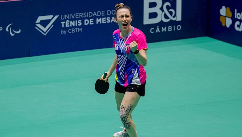 Victória Strassburger repetiu o resultado de 2022 