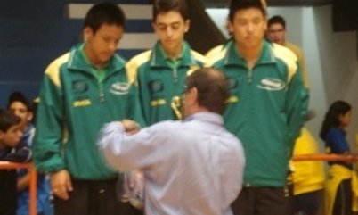 PÓDIO JUVENIL MASCULINO SUL AMERICANO
