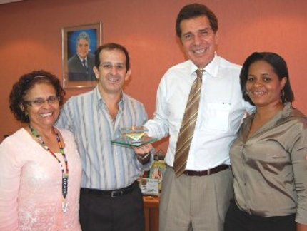 PRESIDENTE DA AGEL RECEBE REPRESENTANTES DO ESPORTE