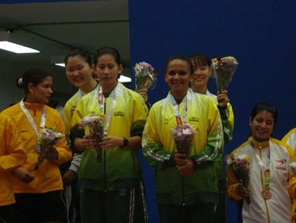 TIME FEMININO CONQUISTA O OURO NOS JOGOS SUL-AMERICANOS