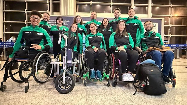 Equipe brasileira inicia disputa do Para Challenger Lasko 2025, na Eslovênia