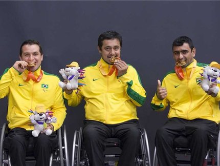 Parapan 2015: Trio brasileiro mira voos mais altos após medalhas nas Classes 3 e 4