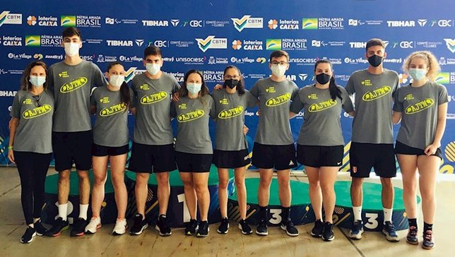 Associação Jauense de Tênis de Mesa no TMB Platinu