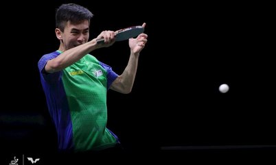 Vitor Ishiy vence na estreia e avança para a terceira rodada da fase qualificatória do WTT Contender Zagrebe