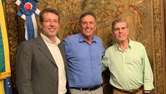 Hugo Mósca, Josier Vilar e Alaor Azevedo participa