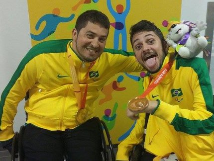 Parapan 2015: Aloisio Lima divide ouro com Bruno Braga: ‘Tenho muito a agradecer a esse moleque’