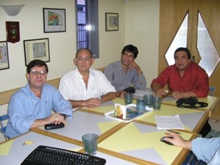 CBTM RECEBE VISITA DE DIRIGENTES PAN-AMERICANOS