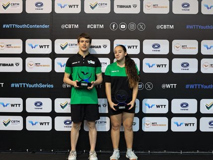 Flavio de Sousa e Luiza Fontanive conquistam título nas duplas mistas Sub-15 e impulsionam campanha brasileira em São José