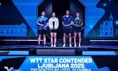 Vice-campeões em Ljubljana em 2025, Hugo Calderano e Bruna Takahashi estreiam no WTT Star Contender 2026 nesta quinta-feira (18)