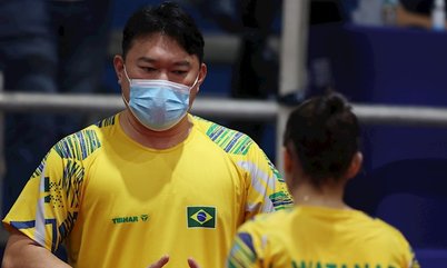 Hideo Yamamoto é o novo técnico da Seleção Brasileira feminina de tênis de mesa
