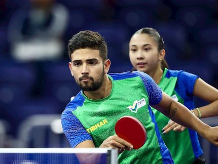 Guilherme Teodoro e Giulia Takahashi garantem primeira medalha para o Brasil no Sul-Americano e disputam o ouro de duplas nesta terça-feira