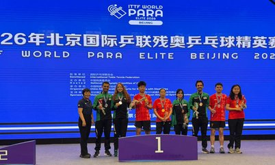 Brasil encerra ITTF World Para Elite Beijing 2026 com campanha de 13 medalhas