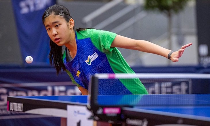 Karina Shiray segue na disputa em Metz. Foto: WTT.
