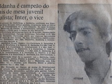 Há 49 anos, Saldanha da Gama conquistava o título paulista juvenil de equipes