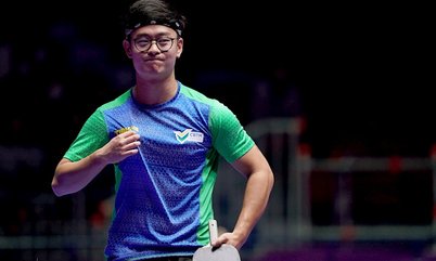 Carlos Ishida vence na estreia e fica a dois jogos da fase principal do WTT Feeder Düsseldorf
